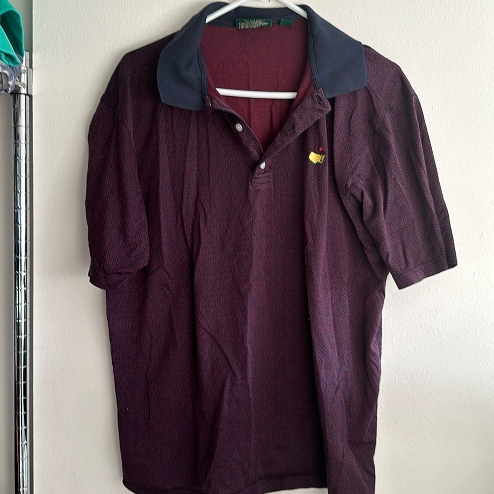 Men’s Amen corner golf shirt size L